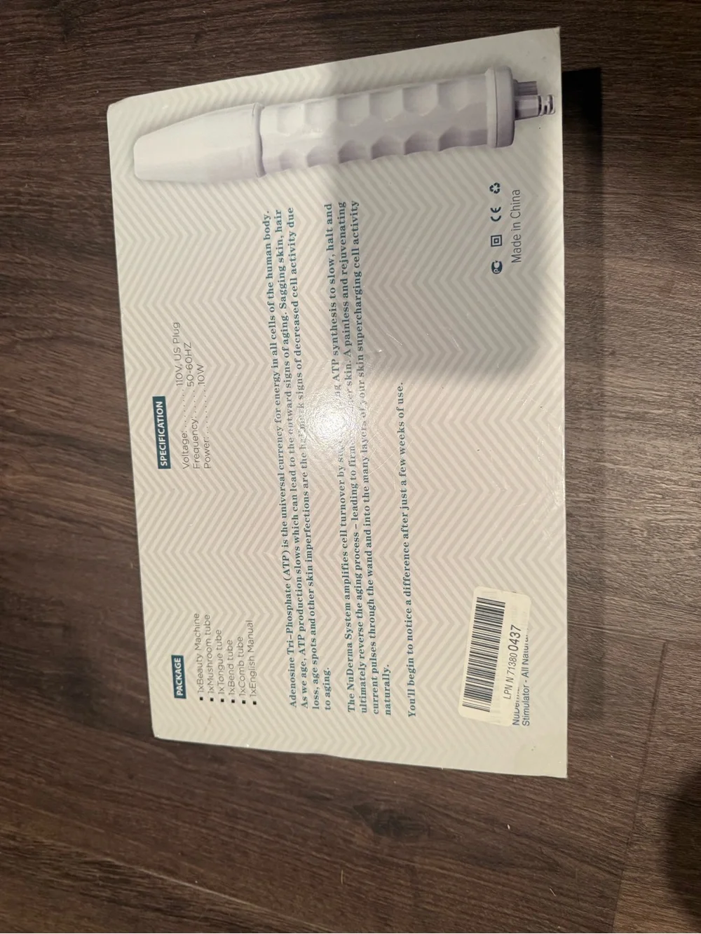 White Dermal Device for Women Skincare